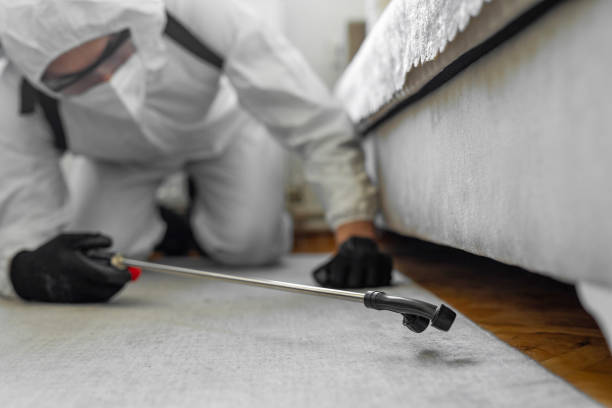Professional Mosquito Control technician working in Fall River County County, SD